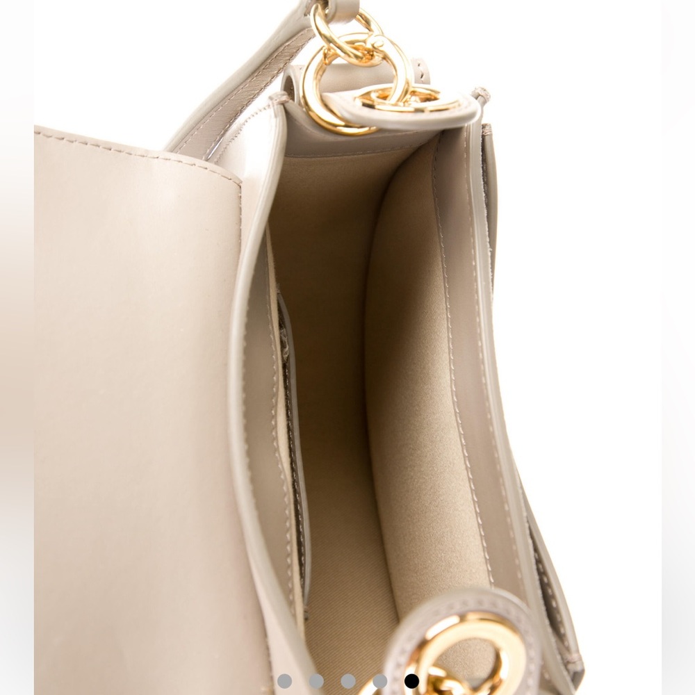 Chloe Tess Bag - Light Tan/Gold - Picture 4 of 5